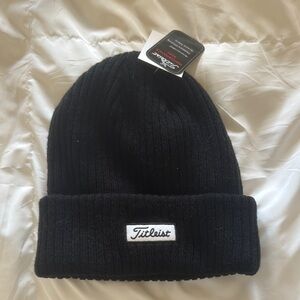 Titleist Black Knit Winter Hat